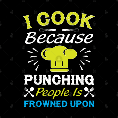 Cooking Quote Throw Pillow Official Cooking Merch