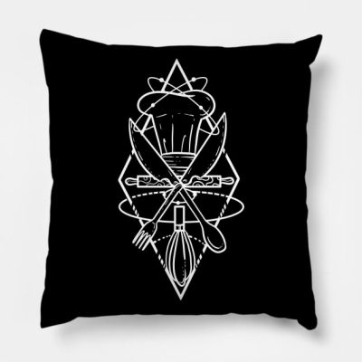 Chef Commitment Full Cook Throw Pillow Official Cooking Merch