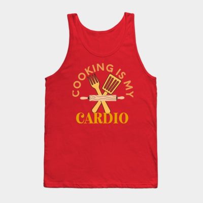 Cooking Is My Cardio Tank Top Official Cooking Merch