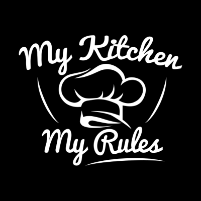 My Kitchen My Rules Throw Pillow Official Cooking Merch