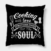 Cooking Throw Pillow Official Cooking Merch