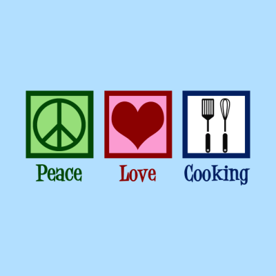 Peace Love Cooking Phone Case Official Cooking Merch