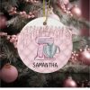 bakery pastry frosting drips monogram cook ceramic ornament r 7packq 1000 - Cooking Gifts