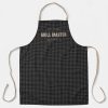 black gingham check grill master personalized apron r5d5de31f50094976a6e71ac9ba1b000e qjd8k 1000 - Cooking Gifts