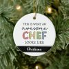 custom awesome chef gifts best chef ever funny ceramic ornament rfd10abf25a9e49d2baf1510dbcc571e7 05wi1 8byvr 1000 - Cooking Gifts