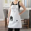custom farmhouse barn and rooster black and white apron r f4v1we 1000 - Cooking Gifts