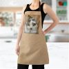 custom photo and name kraft paper texture adult apron r azau7l 1000 - Cooking Gifts