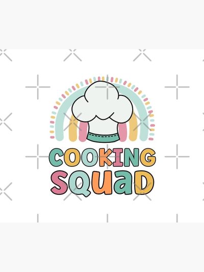 Cooking Squad Funny Matching Girls Chef Cooking Tapestry Official Cooking Merch