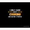 I Only Care About Cooking And Maybe 3 People Tapestry Official Cooking Merch