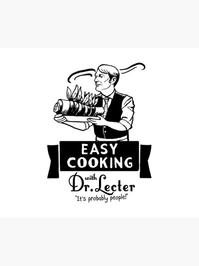 Easy Cooking With Dr. Lecter Tapestry Official Cooking Merch