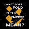 What Does Fold The Cheese In Mean? Schitt'S Creek Cooking With David Rose And Moira Rose Tote Bag Official Cooking Merch