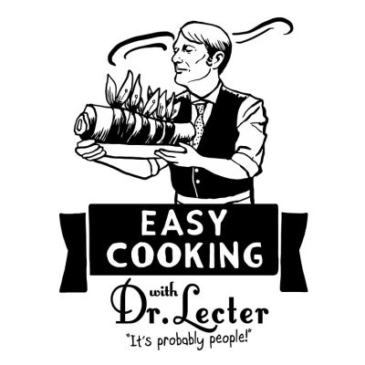 Easy Cooking With Dr. Lecter Tote Bag Official Cooking Merch