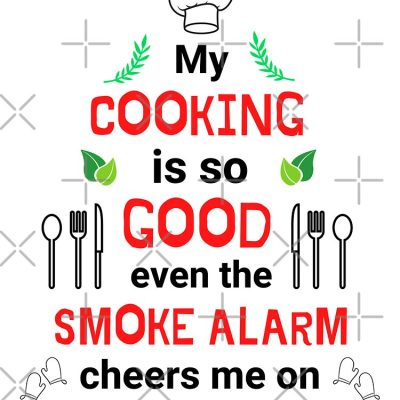 My Cooking Is So Good Even My Smoke Alarm Cheers Me On Tote Bag Official Cooking Merch