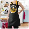 personalized brewery beer bottle cap bar apron r m9hlb 1000 - Cooking Gifts