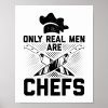 real men cooking cook hobby chef food gift ideas poster r8439c3a181c643e29840b8f341278a2b wva 8byvr 1000 - Cooking Gifts
