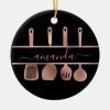rose gold utensils personal chef cooking baking ceramic ornament rff1607405a2043068d9a7dac32e401f0 x7s2y 8byvr 1000 - Cooking Gifts