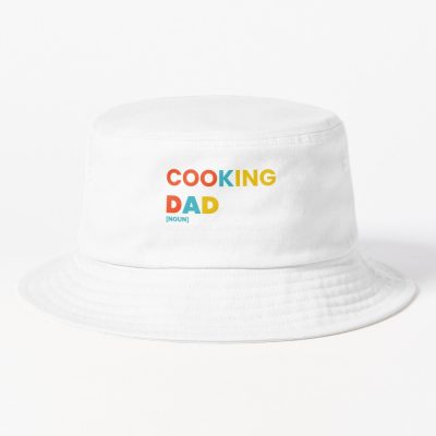 Cooking  Dad Like A Normal Dad Except Much Cooler Bucket Hat Official Cooking Merch