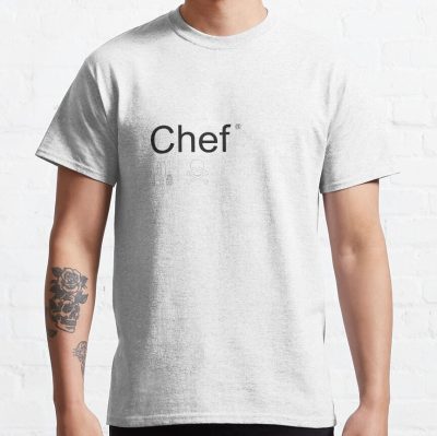 Chef Funny Label Design T-Shirt Official Cooking Merch