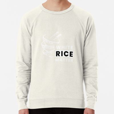 White Rice Matter Bowl Funny Cooking Sweatshirt Official Cooking Merch