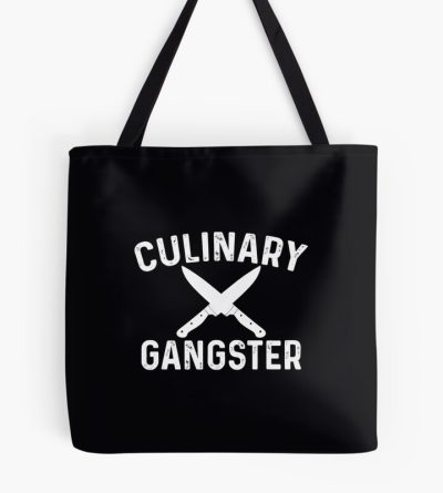 Culinary Gangster Cooking Themed Chefs Cooking Enthusiasts Tote Bag Official Cooking Merch