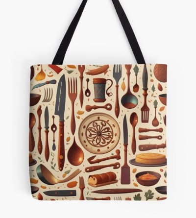 Cooking Items Tote Bag Official Cooking Merch