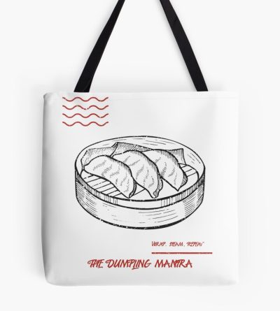 The Dumpling Mantra Tote Bag Official Cooking Merch