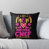 I'M A Mom And A Chef Mommy Cook Cooking 	 	 Chef Throw Pillow Official Cooking Merch