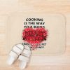 Cooking - The Way To A Man'S Heart Attack Bath Mat Official Cooking Merch