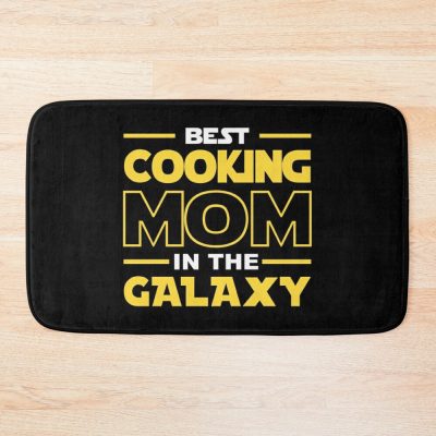 Best Cooking Mom In The Galaxy Shirt, Cooking Dad Mom Girls Lovers Birthday Christmas Mothers Day Quotes Design Gift Bath Mat Official Cooking Merch