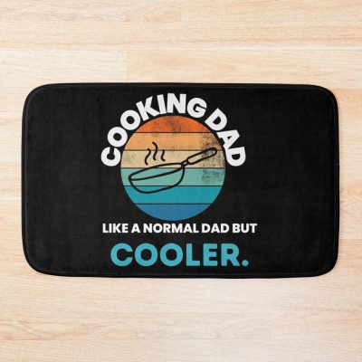 Cooking  Dad Like A Normal Dad But Cooler Bath Mat Official Cooking Merch