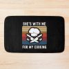 She'S With Me For My Cooking, Cooking Husband Bath Mat Official Cooking Merch