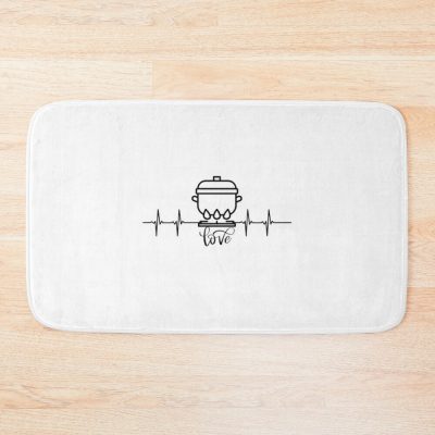 I Love Cooking Bath Mat Official Cooking Merch