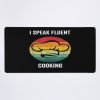 I Speak Fluent Cooking Vintage Cook Gift Mouse Pad Official Cooking Merch