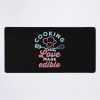 Cooking Is Love Made Edible Mouse Pad Official Cooking Merch