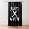 Culinary Gangster Cooking Themed Chefs Cooking Enthusiasts Shower Curtain Official Cooking Merch