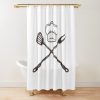 Cooking Art Shower Curtain Official Cooking Merch