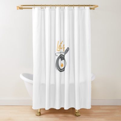 Cooking Shower Curtain Official Cooking Merch