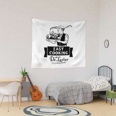 Easy Cooking With Dr. Lecter Tapestry Official Cooking Merch