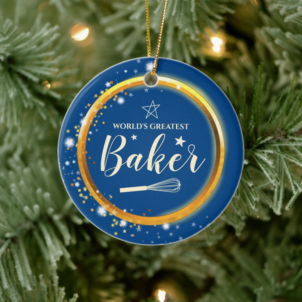 worlds greatest baker whisk baking christmas ceramic ornament r0bbebfc3e3e44f28bc4081cc5fa1f2dd 05wi1 8byvr 1000 - Cooking Gifts