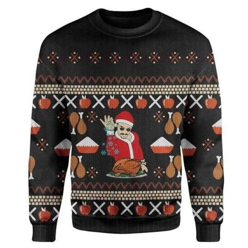 Master Chef Ugly Christmas Sweater